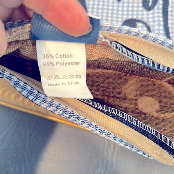 Barrel Down South Kentucky Embroidered Pillow Cover zipper 💙Blue Plaid - Picture 5 of 9